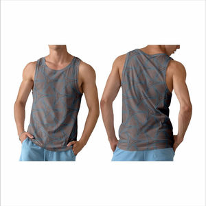 Camisetas sin Mangas para Hombre con Logotipo Sublimado, Ropa Deportiva, Ropa de Algodón para Hombre, Secado Rápido, Camisetas sin Mangas para Ejercicio - Product Image 1