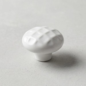 ceramic knob ceramic drawer knobs Modern Round Ceramic Cabinet Knob Decorative Furniture Drawer Pull <b>Kitchen</b> <b>Cupboard</b> Wardrobe - Product Image 2