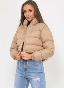 Chaqueta Acolchada para Mujer al por Mayor, Personalizada, Informal, para Exteriores, Resistente al Viento, con Cierre de Cremallera y Bolsillos Laterales, Abrigo Premium para Invierno - Product Image 6