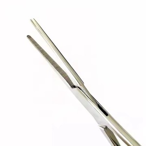 Pinces hémostatiques Halsted courbées et droites, pinces chirurgicales pour artères, en acier inoxydable, manuelles, durables, réutilisables, classe I, usage général - Product Image 2