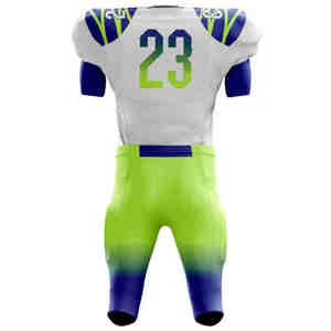 Uniforme de Fútbol Americano Sublimado Suave de Primera Calidad al por Mayor, Económico, de Alta Calidad, Más Vendido, en Oferta, para Hombre - Product Image 3