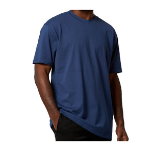 T-shirt pour homme en coton lourd noir - 100% coton respirant et à séchage rapide, manches courtes, coupe classique, style décontracté - Product Image 6