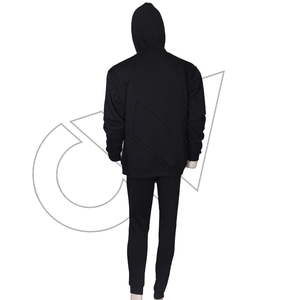 Carewear Sports - Chándal de invierno 2 en 1 para hombre, 100% algodón, con capucha, estilo vintage, grueso, liso, personalizado, transpirable y duradero - Product Image 3