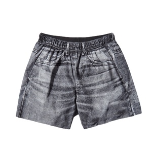 กางเกงขาสั้นผู้ชายกางเกงขาสั้นสำหรับเล่นกีฬาแบบสตรีทแวร์กางเกงขาสั้นผู้ชายแบบซักได้ตามต้องการ - Product Image 1