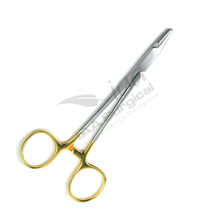 Portaagujas manual de acero reutilizable, tijeras, pinza quirúrgica, portaclavos ortopédico veterinario, cortador - Product Image 2