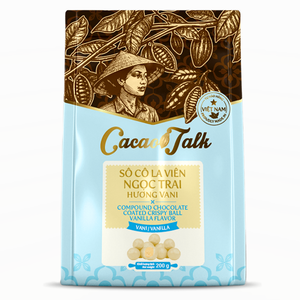 Chocolate Blanco Crujiente HALAL al por Mayor para Decoración de Pasteles, Ingredientes de Repostería, OEM/ODM, Bolas de Chocolate, Cacao Caliente - Product Image 1