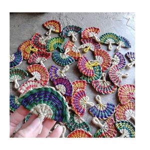 WHOLESALE TRADITIONAL VIETNAM SIGNAL MADE FROM RATTAN MATERIALS BUSINESS GIFT RATTAN BAG CHARM CAR CHARM HAND-WOVEN <b>MINI</b> ITEMS - Product Image 6