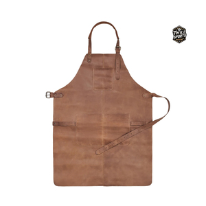 <b>Leather</b> Waist Apron Popular Customized Logo High-quality Reusable Waterproof Women <b>Work</b> <b>Tools</b> Barbecue Bar Microfiber Cleaning - Product Image 1