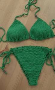 Braguita de bikini de ganchillo, 100% algodón - Product Image 3