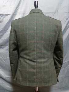 Veste de mariage traditionnelle en tweed Argyle pour homme, best-seller de Ventoria Enterprises, noire, résistante à l'eau, hiver, personnalisable - Product Image 4