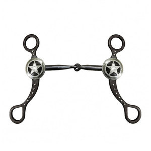 Bocado de Acero Inoxidable Premium para Caballo, Anillado y Articulado, Herramienta Ecuestre Duradera, Tamaño y Color Personalizables, Bocado Reutilizable - Product Image 2