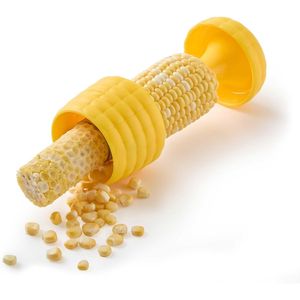 Sbucciatore e Separatore di Mais Cob Plus, Utensile Specializzato con Spingitore di Sicurezza Integrato per Facile Preparazione del Mais sul Pannocchia - Product Image 1