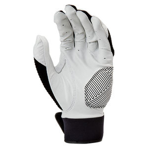 Premium Quality Custom Baseball Batting Gloves Leather Adults Long Cuff Breathable Ambidextrous <b>Hook</b> Loop Closure Gloves - Product Image 6