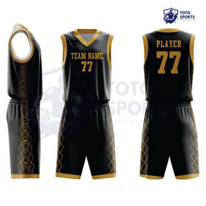 Nouveauté, haut respirant tendance, prix raisonnable, polyester, coupe confortable, léger, durable, vêtements de sport, uniforme de basket-ball - Product Image 4