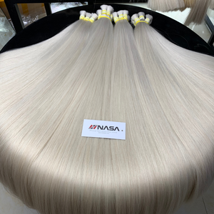 Extensions de cheveux en vrac Produit de vente chaud 2025 pleine couleur chaude de haute qualité Super Double dessiné droit lisse et soyeux - Product Image 2