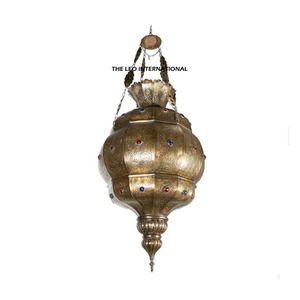 Lámpara de Araña Colgante Dorada para el Hogar, Hotel, Bodas, Fiestas y Decoración Festiva, Otros Artículos de Decoración para el Hogar, Estilo Europeo - Product Image 1