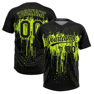 2026 World League Wholesale Custom Cheap Baseball Jersey Two Button Baseball Shirts for Men Sportswear Sublimation Baseball Tee - Product Image 1