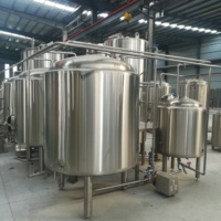 Équipement de brassage de bière artisanale industrielle HG, cuve sous pression 1000L/2000L, machinerie de brasserie