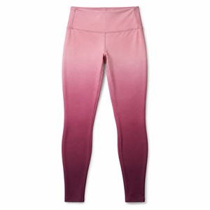 Leggings de yoga et d'entraînement pour femmes, taille haute, longueur intégrale, à empiècements diagonaux noir et magenta, vêtements de sport, vente en gros personnalisée - Product Image 6
