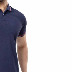 Camiseta Polo Transpirable de Último Diseño para Hombre, Manga Corta, Material de Algodón de Alta Calidad, Impresión de Logotipo Personalizado - Product Image 6
