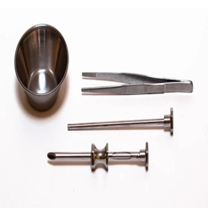 Kit d'insertion de pellets de remplacement hormonal Jamso Industries, 3 pièces, 3,5 mm, instrument chirurgical d'implantation en acier inoxydable, certifié CE - Product Image 1
