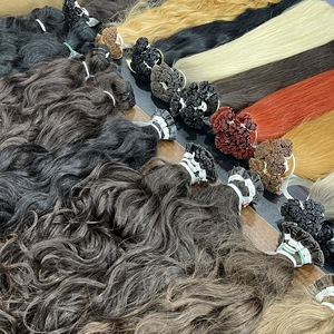 สินค้าดี ขายส่งผมเวอร์จินแท้จากผู้ผลิต  ต่อผมแบบปลายแบน ทุกสี ผมธรรมชาติแบบเวฟ ผมดิบเวียดนาม - Product Image 3