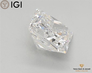 Diamante Cultivado en Laboratorio CVD de 1.50 Quilates, Corte Princesa, con Certificado IGI, Claridad VVS1, Color E, para un Regalo Perfecto de Joyería - Product Image 4