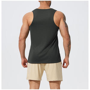 Mens <b>Athletic</b> Training Tank Top Breathable Sleeveless Gym Vest Lightweight Fitness Muscle Wear Quick Dry Active Apparel - Product Image 5