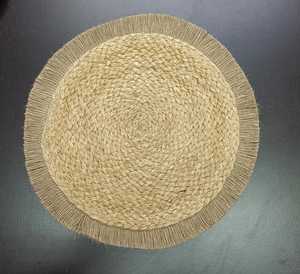 Premium Natural Jute Area Rug Eco Friendly Handwoven <b>Round</b> Floor <b>Mat</b> Sustainable Jute Braided Carpet For Home Living Room - Product Image 5