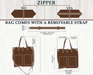 Sac fourre-tout à bandoulière en cuir véritable fait main pour femme, couleur unie, avec fermeture éclair, pour usage quotidien, de luxe, couleur personnalisable - Product Image 5