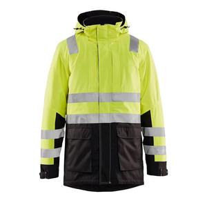 Best Price Hi Vis <b>Reflective</b> Road Safety <b>Jacket</b> <b>Men</b> Breathable Workwear Safety <b>Jacket</b> With Zipper - Product Image 1