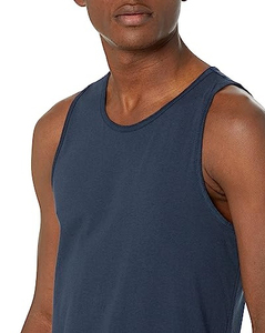 Camisetas sin Mangas para Hombre, 100% Poliéster, Servicio OEM ODM, Hechas a Medida, de Alta Calidad, para Gimnasio y Fitness de Verano - Product Image 2