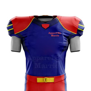 Uniforme américain léger et durable, fabriqué en polyester et en tissu mesh, adapté aux matchs de compétition - Product Image 3