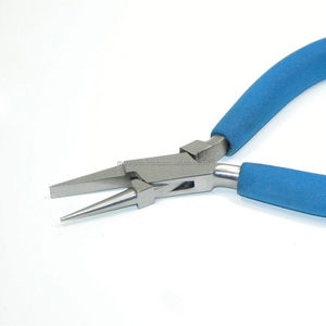 Alicates de punta redonda/plana de alta calidad, de acero inoxidable, ligeros, para trabajar con precisión, herramienta para hacer joyería, 5 pulgadas, personalizados - Product Image 2