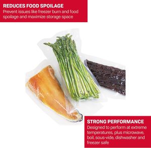 Vacuum Sealer Bag Variety Pack, Bag/Roll Combo, Clear - Product Image 6