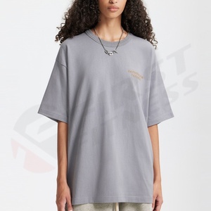 Camiseta Casual de Cuello en V para Hombre, Tejido Personalizado, Algodón Básico, Impresión Digital por Sublimación, Estilo Suave, Corte Regular, Teñido en Prenda, Antiencogimiento - Product Image 3