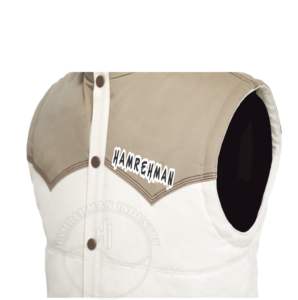 Chaqueta de Soldadura de Cuero Personalizable, Chaleco de Seguridad Reflectante de Alta Visibilidad, Chaleco de Seguridad Reflectante con Múltiples Bolsillos, Duradero - Product Image 4