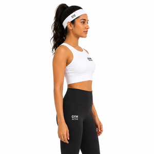 Conjunto Deportivo de 2 Piezas para Mujer: Sujetador Deportivo de Alta Sujeción de Secado Rápido y Leggings de Malla, Ropa Deportiva Personalizada para Gimnasio, Fitness, Yoga y Entrenamiento - Product Image 3