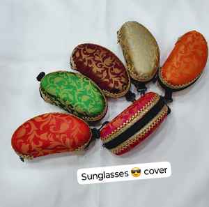 Étui à lunettes de soleil décoré magnifiquement avec un design traditionnel, idéal pour les mariages en extérieur, nouveauté très demandée, OEM 2026, vente en gros - Product Image 4