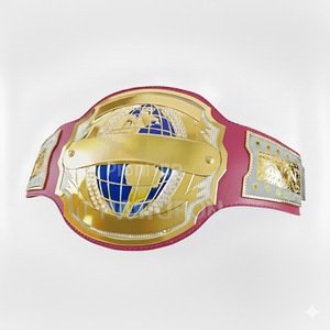 Cinturón de Campeonato Personalizado para MMA, Lucha Libre y Boxeo con Cuero PU Resistente y Diseño de Metal Plateado - Product Image 6