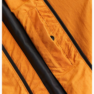 2026 Custom Men's Windbreaker Jacket Hooded Casual 100% Polyester Waterproof Zippered Breathable Eco-Friendly Jacket - Product Image 3