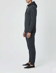 Top Selling <b>Men</b> <b>Pullover</b> Hoodie Tracksuit Set & Slim Fit Jogger Pants Pakistan Made Comfortable Breathable Sportswear Tracksuits - Product Image 3