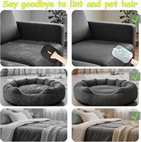 Gants anti-poils pour chats et chiens - Sûrs, autonettoyants, portables, doux, pliables, faciles à utiliser pour vêtements, canapés et tapis