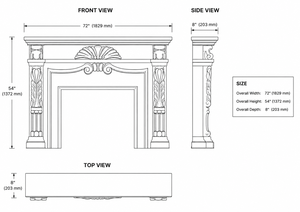 Modern indoor decorative wood burning decor flame <b>fireplace</b> insert artificial free standing wood shelf <b>fireplace</b> <b>mantel</b> - Product Image 3