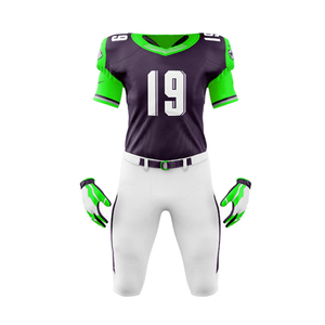 Uniforme de Fútbol Americano Personalizable, Estilo Único para Equipos, Mangas Cortas, Transpirable, Tallas Grandes, Uniformes de Fútbol Americano - Product Image 2