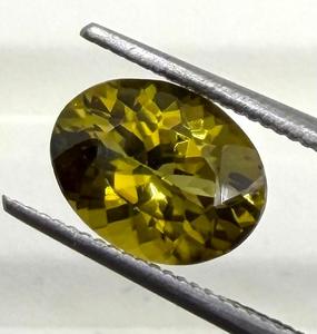 Piedra Suelta de Crisoberyl Natural, Corte Ovalado, Color Amarillo Dorado, 7x9 mm, 1.80 Quilates, Sin Orificio, para Joyería, de Shamim Gems - Product Image 2