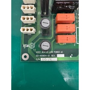 Carte de commande basse consommation pour chauffage ASM 03-400854-01 avec interrupteur de pression, utilisée telle qu'elle est, pièces d'équipement semi-conducteur d'occasion - Product Image 5