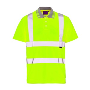 Camiseta Polo de Seguridad de Alta Visibilidad, Poliéster, Secado Rápido, Reflectante, Ropa de Trabajo, Manga Corta, Uniforme de Advertencia, Construcción, Carretera, Unisex - Product Image 5