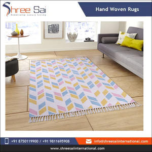 Tapis antidérapants faits à la main, tapis en coton tufté à la main, forme personnalisée irrégulière, tapis persans brodés, tapis de passage à vendre - Product Image 2