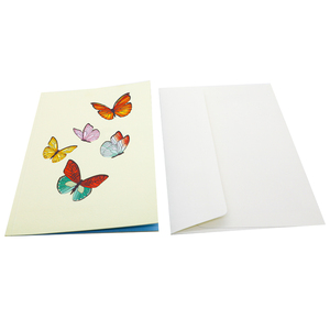 3D Pop Up Card Flower Theme 2026 <b>Handmade</b> Greeting Cards Pop Up <b>Paper</b> Butterfly Flower Greeting Card 3D Special Occasion - Product Image 5